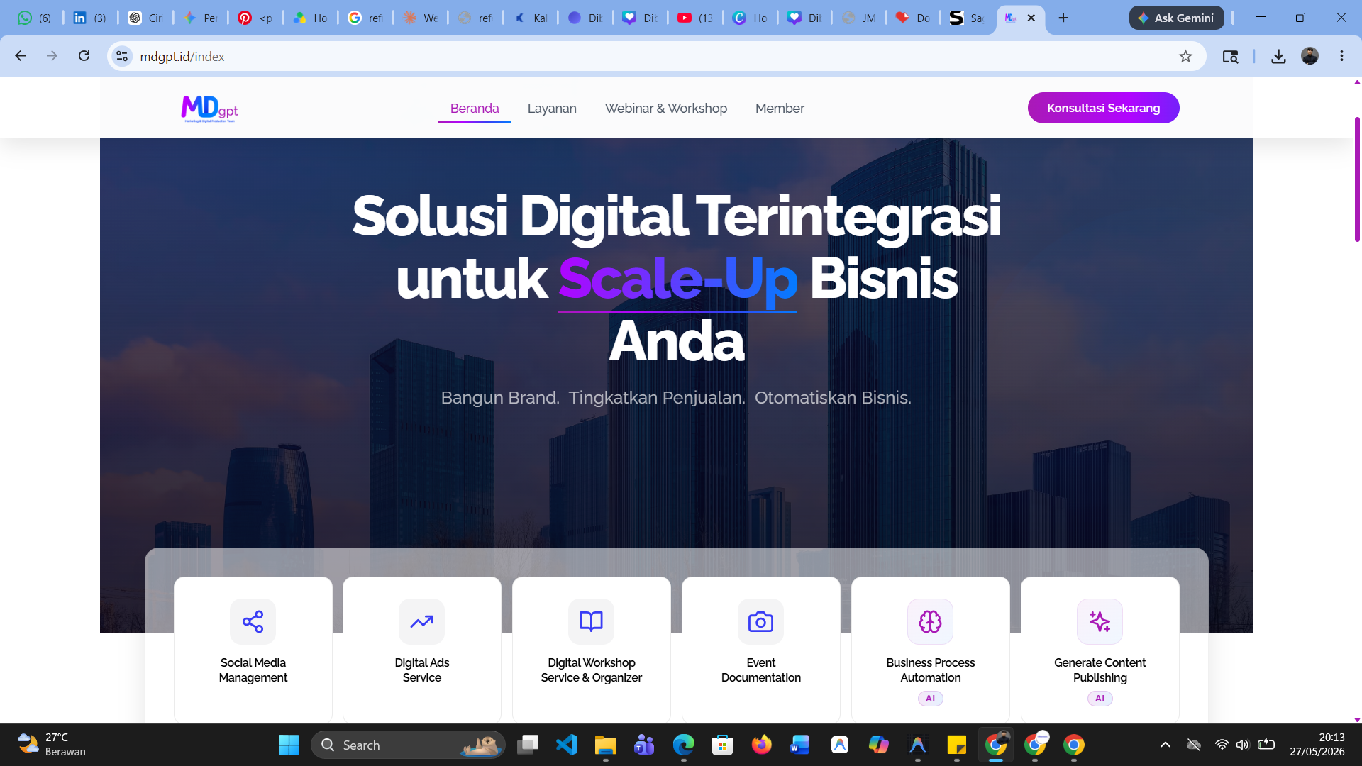 MDgpt — Solusi Digital Terintegrasi